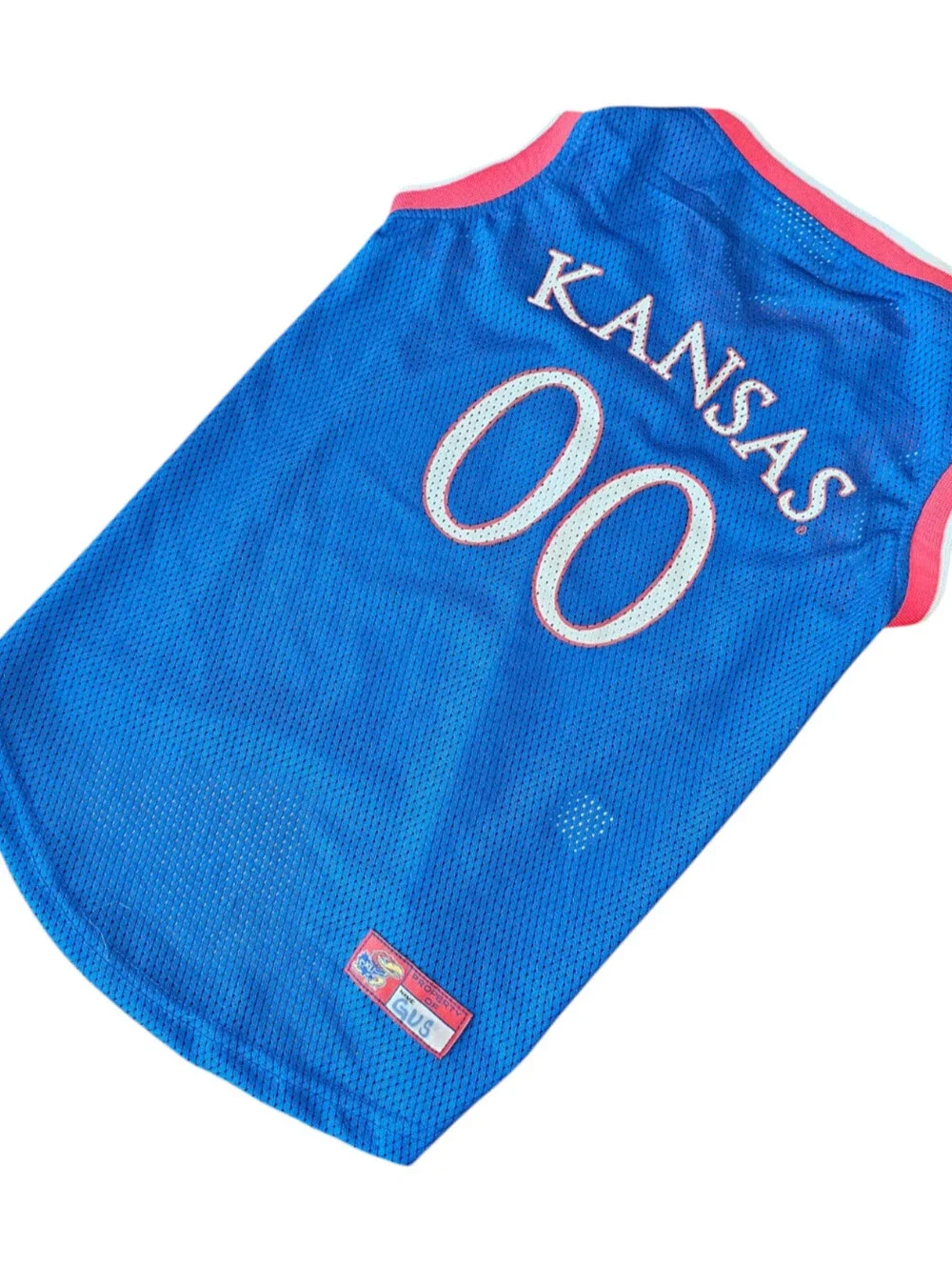 Pets First NCAA Basketball dog Sz XL Basketball jersey Kansas Jayhawks